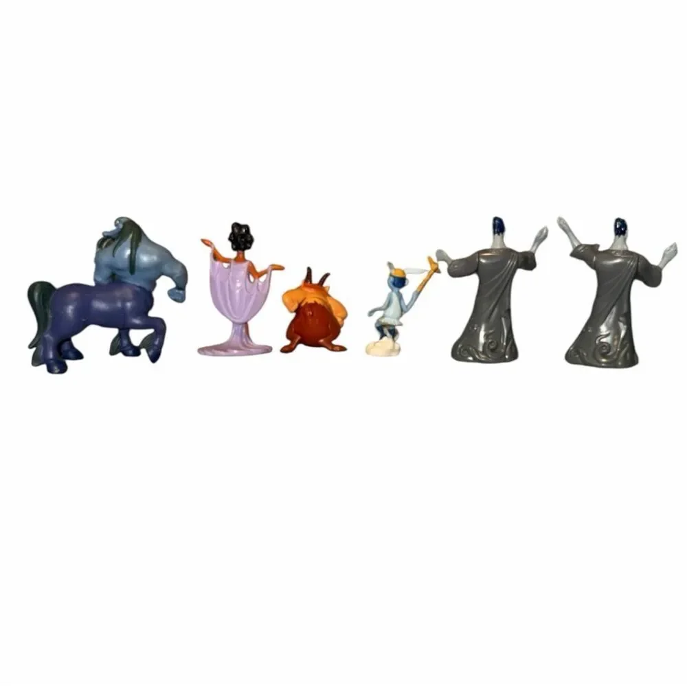 Vintage Disney Hercules Figure Lot Mattel McDonald's Hades Nessus Phil 6pc